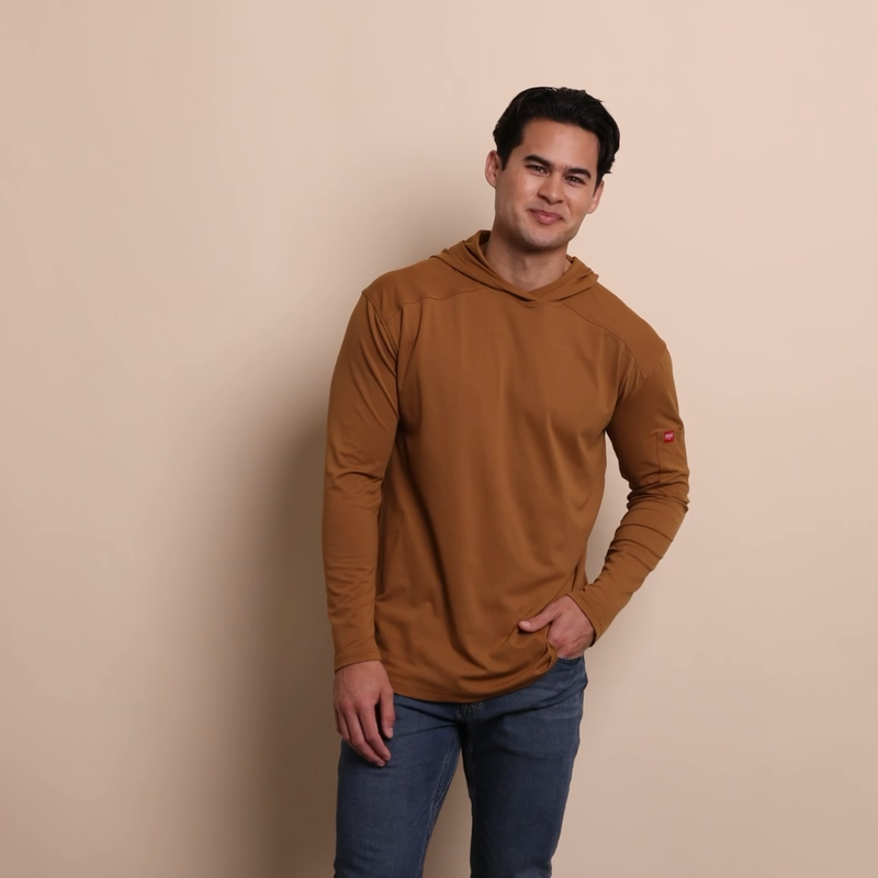 Men's Sun Protection Pullover Hoodie image number 16