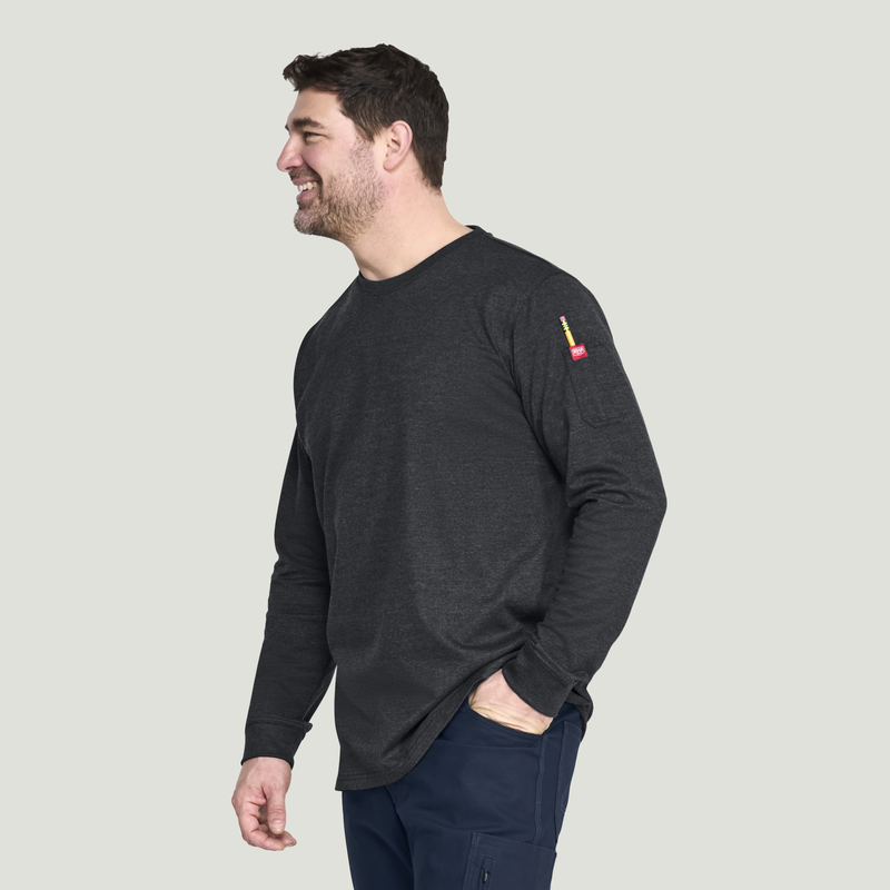 Men's Wicking Long Sleeve T-Shirt image number 3