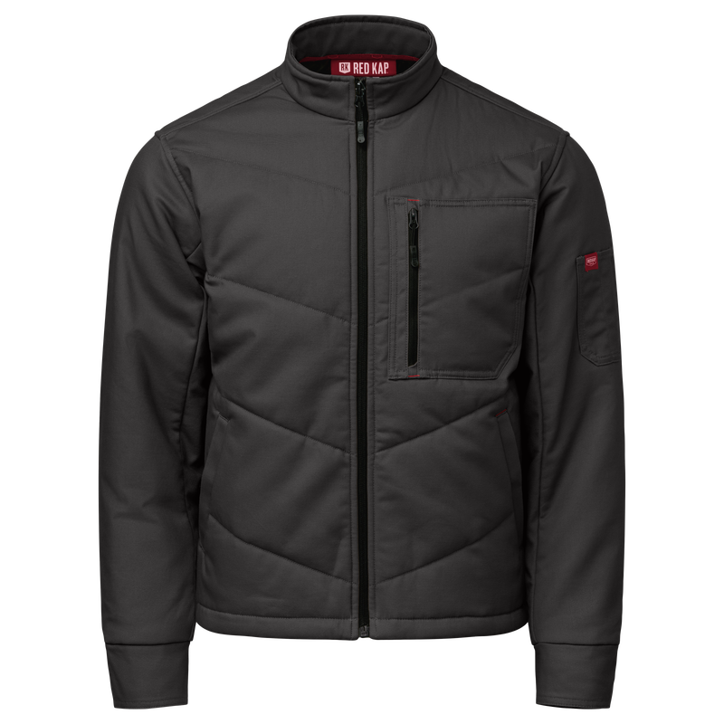 Men's Insulated Quilted Work Jacket image number 9
