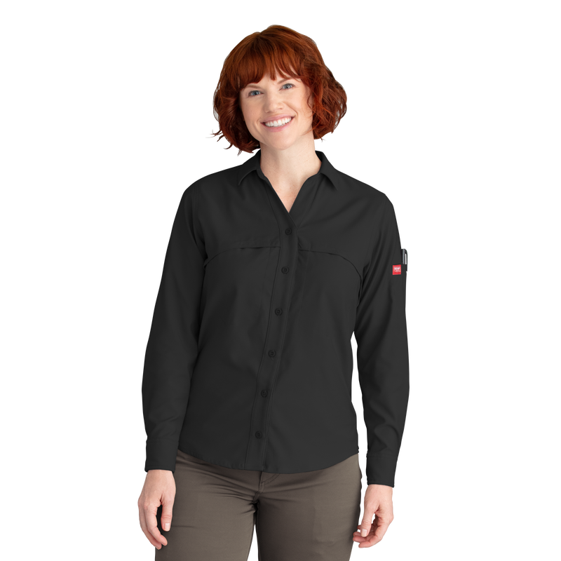 Women's Cooling Long Sleeve Work Shirt image number 1