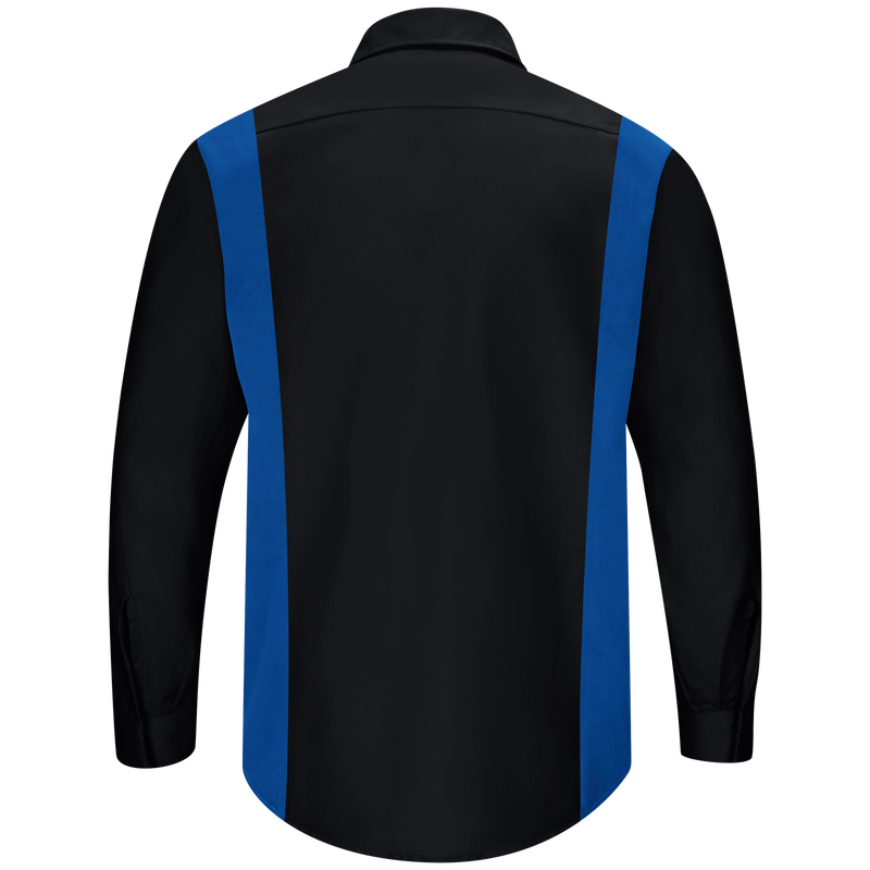 Men's Long Sleeve Performance Plus Shop Shirt with OilBlok Technology image number 2