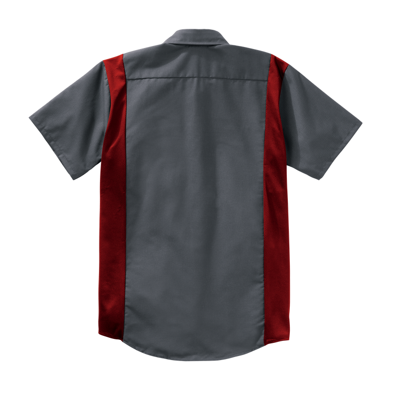 Men's Short Sleeve Performance Plus Shop Shirt With Oilblok Technology image number 6
