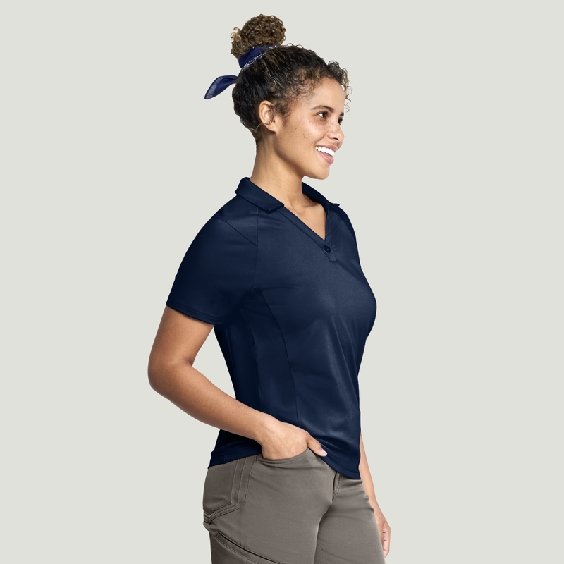Women's Cooling Stretch Jersey Polo image number 4