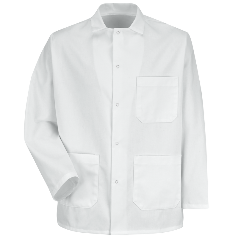 Gripper-Front Short Butcher Coat image number 1