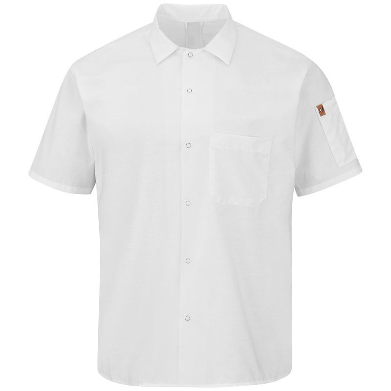 Men's Short Sleeve Cook Shirt with OilBlok + MIMIX&reg; image number 1