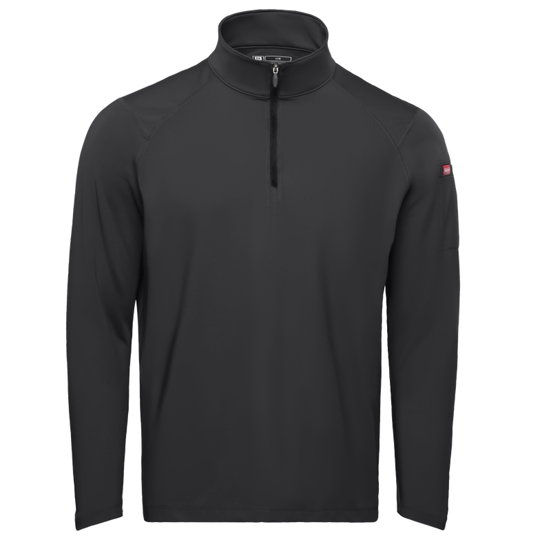 Men's Performance Quarter Zip Cadet Collar Pullover image number 1