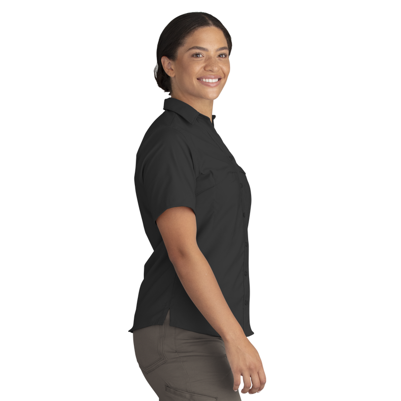 Women's Cooling Short Sleeve Work Shirt image number 8