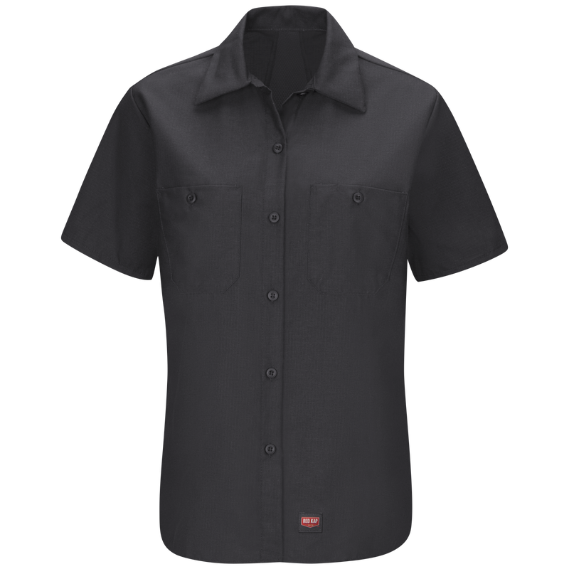Women's Short Sleeve Work Shirt with MIMIX&reg; image number 1