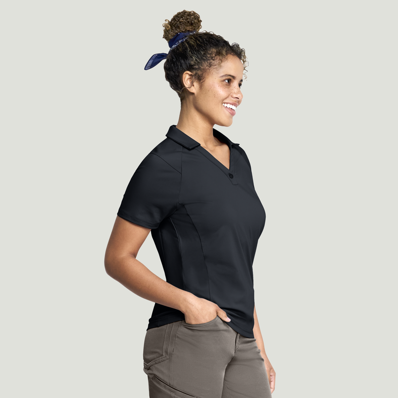 Women's Cooling Stretch Jersey Polo image number 4