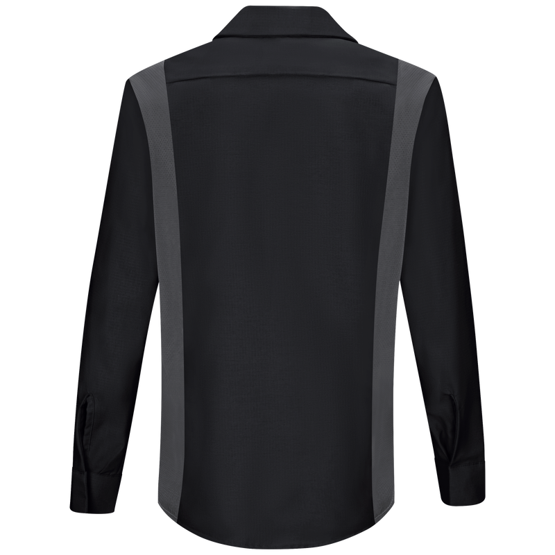 Women's Long Sleeve Performance Plus Shop Shirt with OilBlok Technology image number 2
