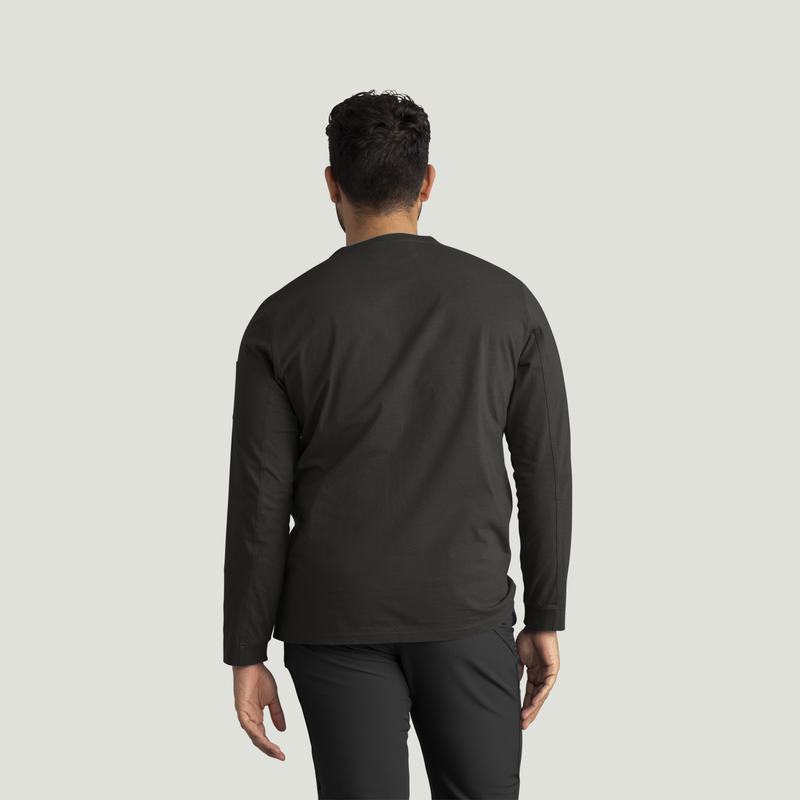 Men's Midweight Long Sleeve Performance Tee image number 6