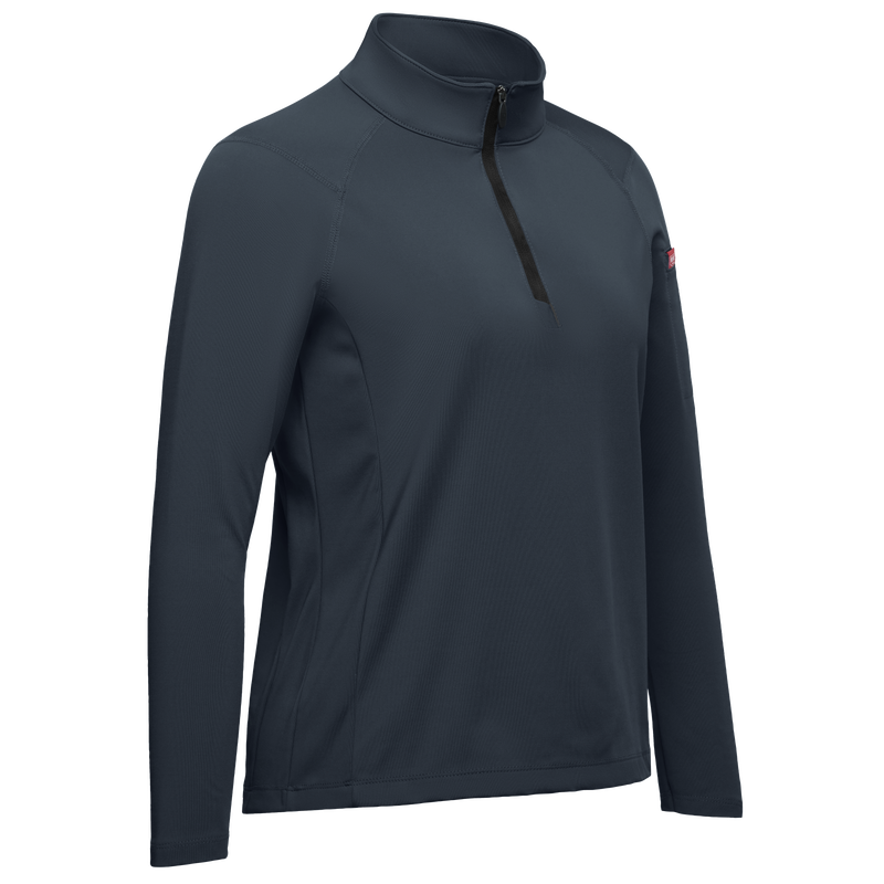 Women's Performance Quarter Zip Cadet Collar Pullover image number 3