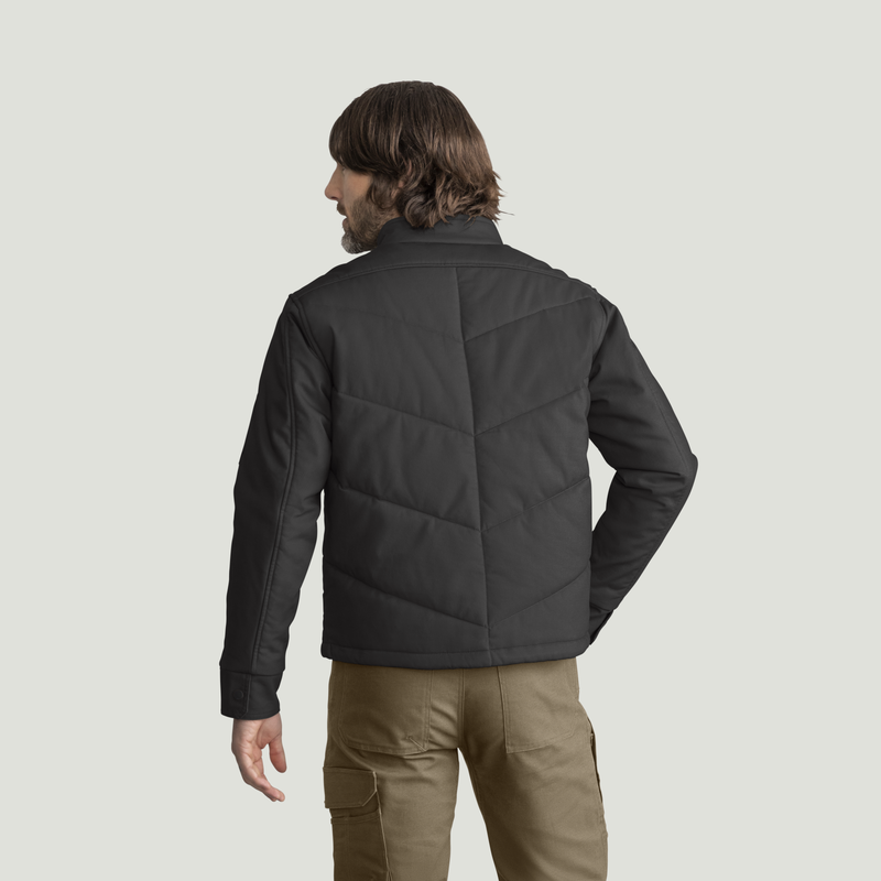 Men's Insulated Quilted Work Jacket image number 2