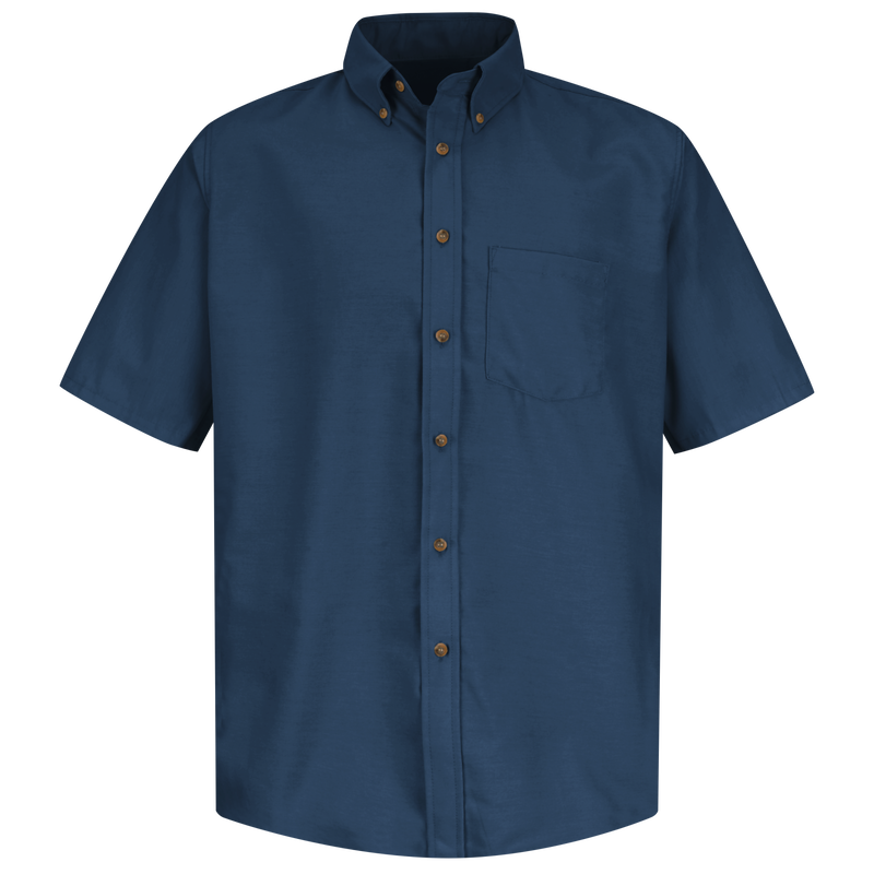 Men's Short Sleeve Poplin Dress Shirt image number 1
