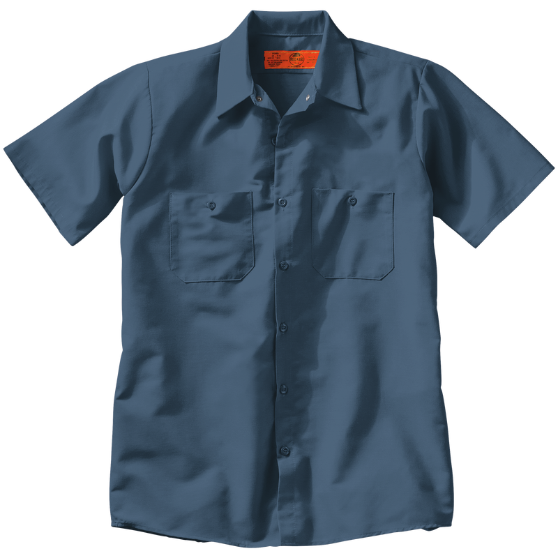 Men's Short Sleeve Industrial Work Shirt image number 9