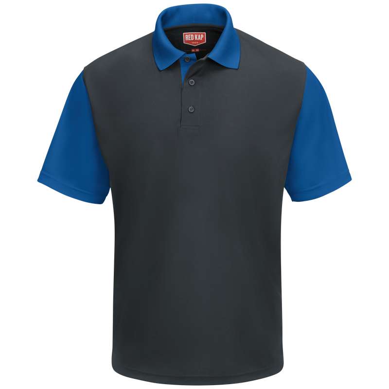 Men's Short Sleeve Performance Knit&reg; Color-Block Polo image number 1
