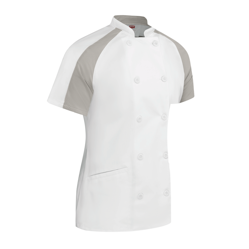 Women's Airflow Raglan Chef Coat with OilBlok image number 3