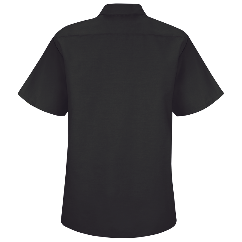 Women's Short Sleeve Industrial Work Shirt image number 6