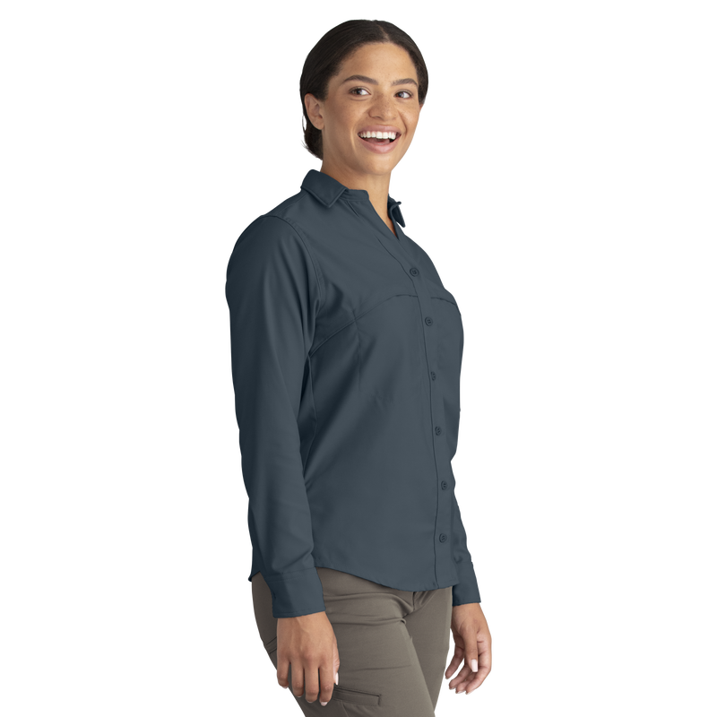 Women's Cooling Long Sleeve Work Shirt image number 8