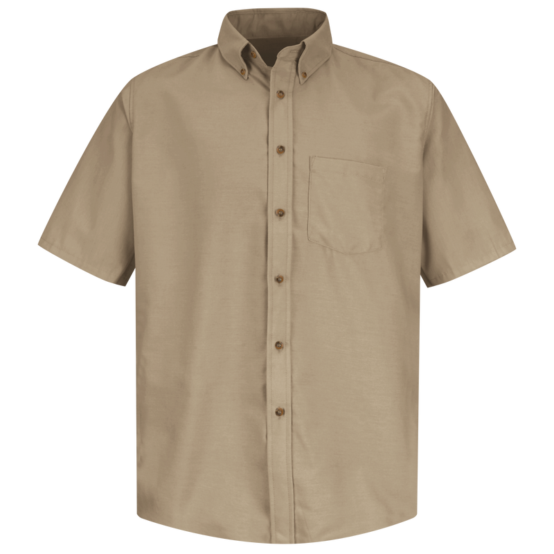 Men's Short Sleeve Poplin Dress Shirt image number 1