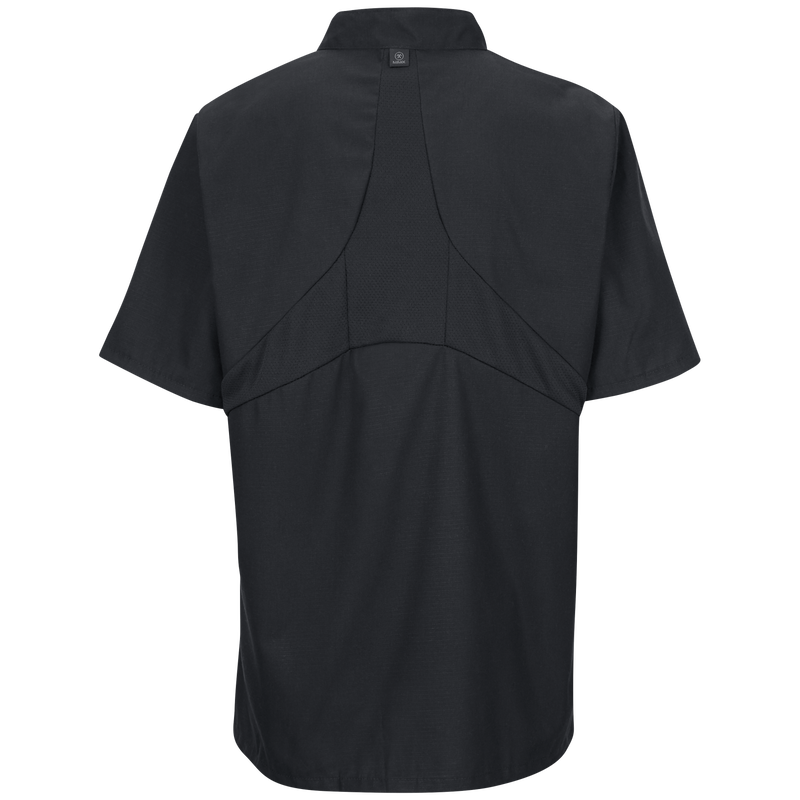 Men's Short Sleeve Chef Coat with OilBlok + MIMIX&reg; image number 2