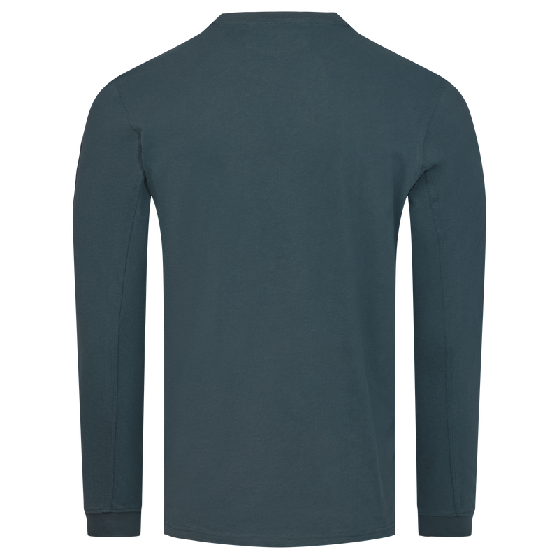 Men's Heavyweight Long Sleeve Cotton Pocket T-Shirt image number 10