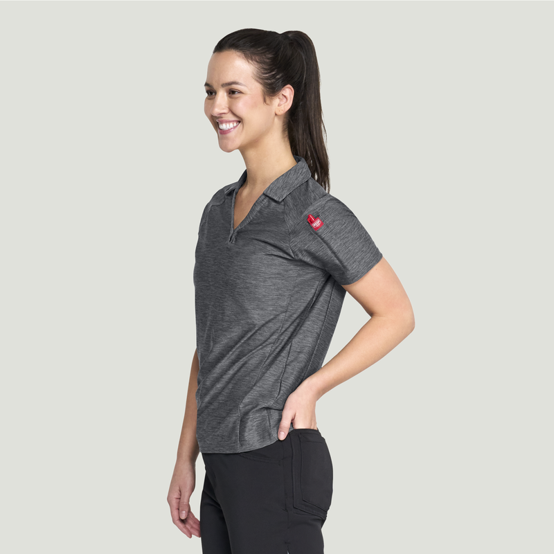 Women's Cooling Stretch Jersey Polo image number 3