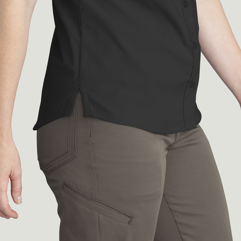 Women's Cooling Short Sleeve Work Shirt image number 16