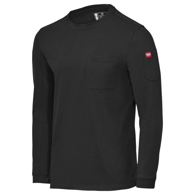 Men's Heavyweight Long Sleeve Cotton Pocket T-Shirt image number 12