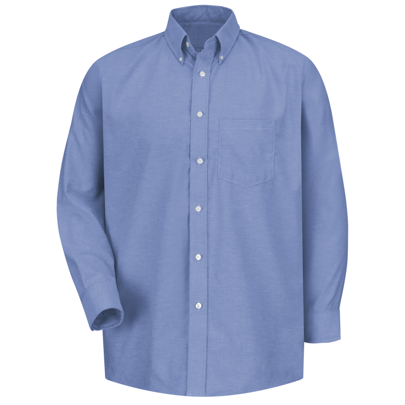 Men's Long Sleeve Executive Oxford Dress Shirt image number 1
