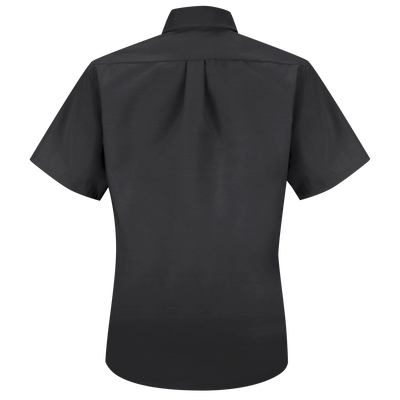 Women's Short Sleeve Poplin Dress Shirt