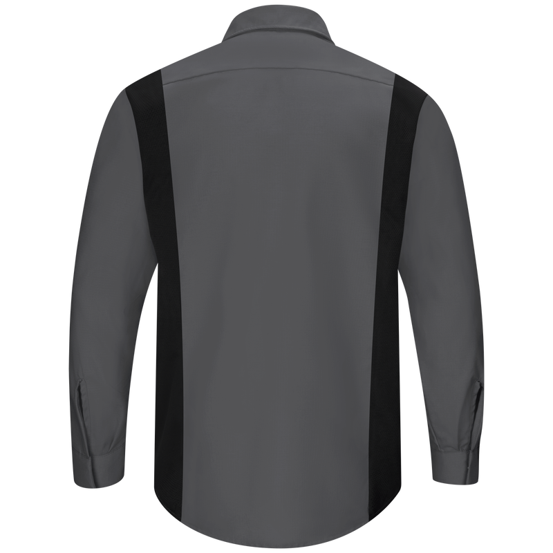 Men's Long Sleeve Performance Plus Shop Shirt with OilBlok Technology image number 2