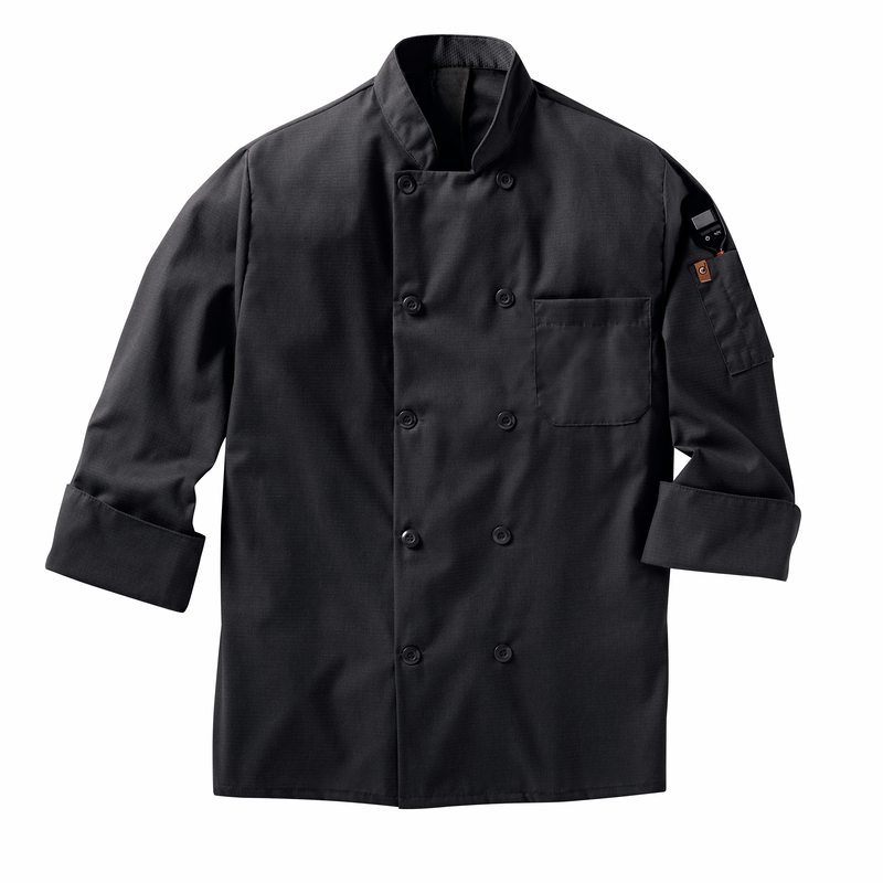 Men's Chef Coat with OilBlok + MIMIX&reg; image number 8
