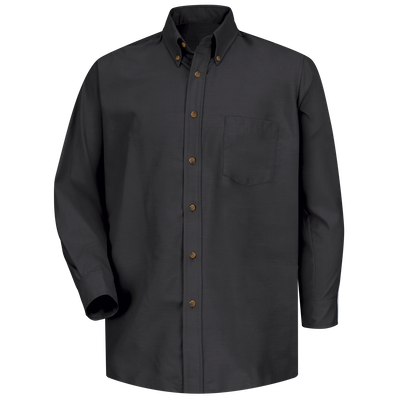 Men's Long Sleeve Poplin Dress Shirt
