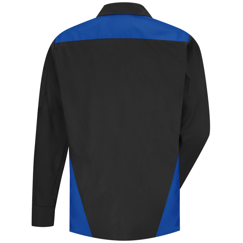 Men's Long Sleeve Tri-Color Shop Shirt image number 2