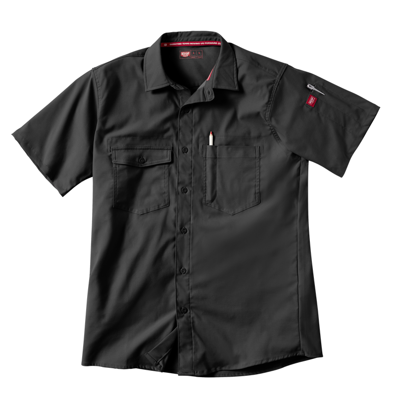 Men's Cooling Short Sleeve Work Shirt image number 13