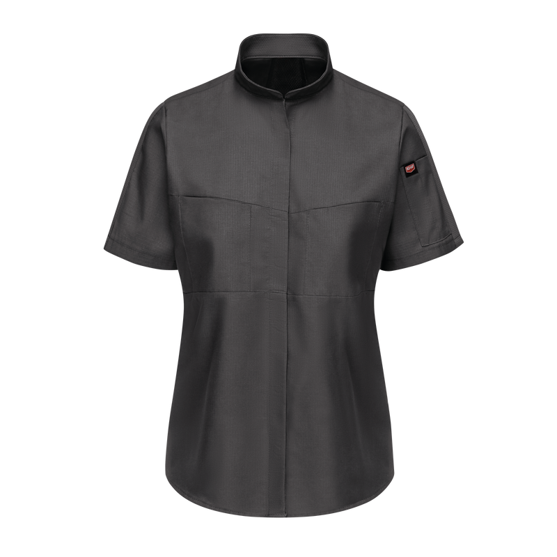 Women's Short Sleeve Performance Pro+ Work Shirt with OilBlok + MIMIX&reg; image number 1