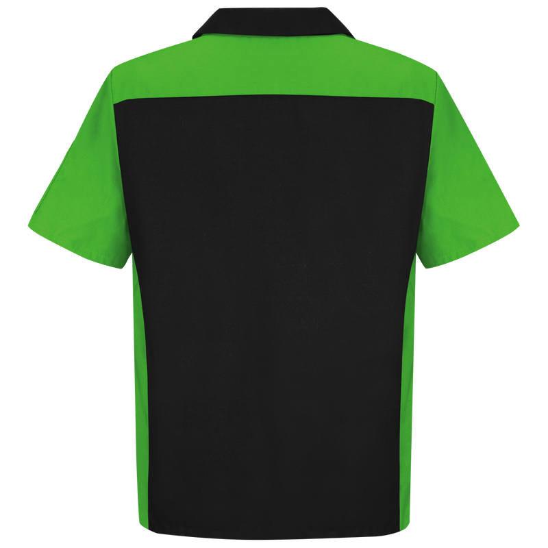 Men's Short Sleeve Two-Tone Crew Shirt image number 2
