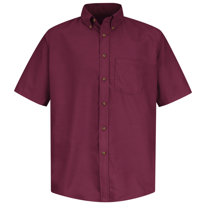 Men's Short Sleeve Poplin Dress Shirt image number 1