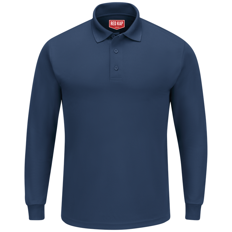 Men's Long Sleeve Performance Knit&reg; Polo image number 1