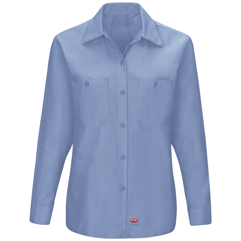 Women's Long Sleeve Work Shirt with MIMIX&reg; image number 1