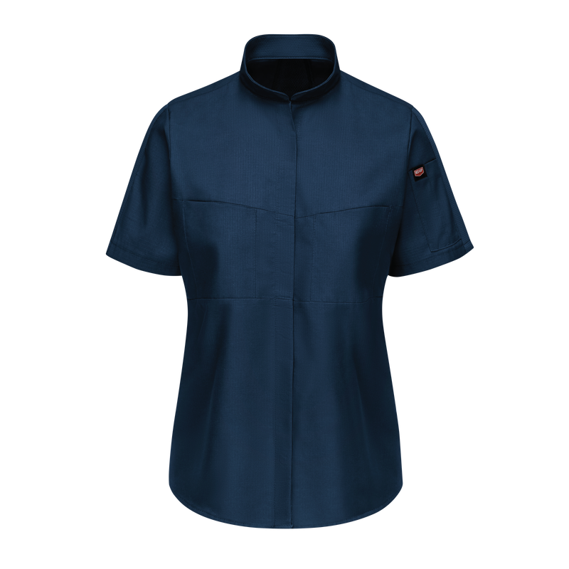 Women's Short Sleeve Performance Pro+ Work Shirt with OilBlok + MIMIX&reg; image number 1