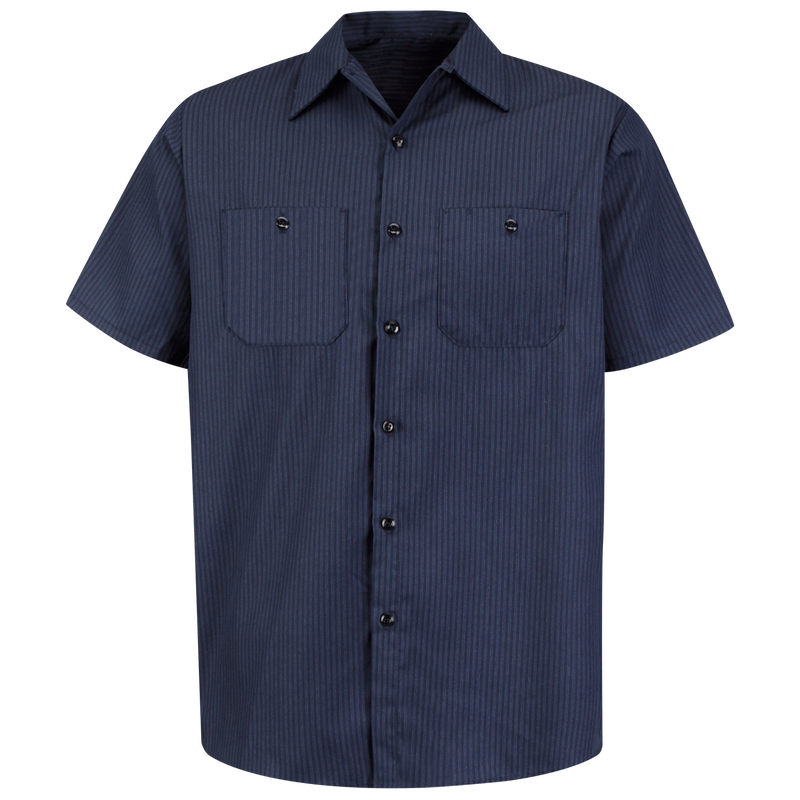 Men's Short Sleeve Durastripe&reg; Work Shirt image number 1