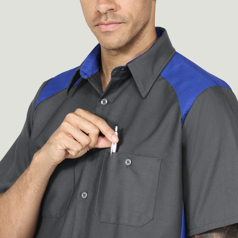 Men's Short Sleeve Motorsports Shirt image number 5