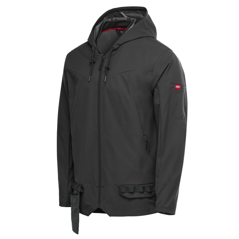Men&rsquo;s Performance Hooded Windbreaker Jacket with ToolShift Pocket image number 8