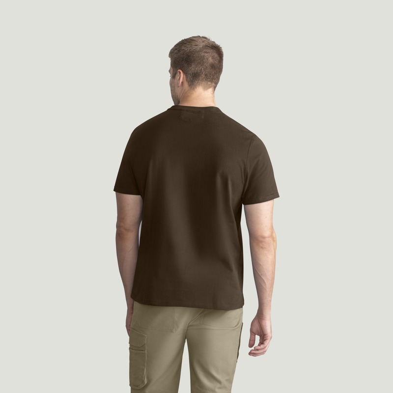 Men's Heavyweight Cotton Short Sleeve Pocket T-Shirt image number 6