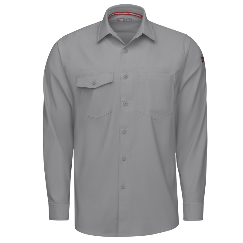 Men's Cooling Long Sleeve Work Shirt image number 9