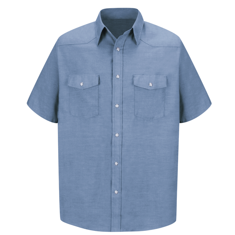 Men's Short Sleeve Deluxe&nbsp;Western Style Shirt image number 1