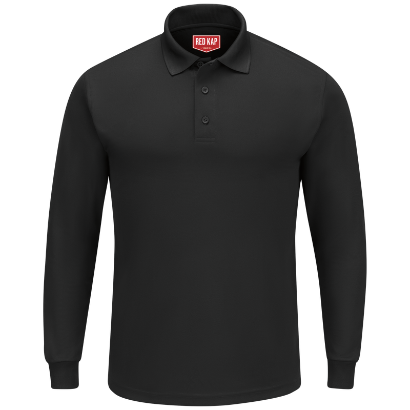 Men's Long Sleeve Performance Knit&reg; Polo image number 1