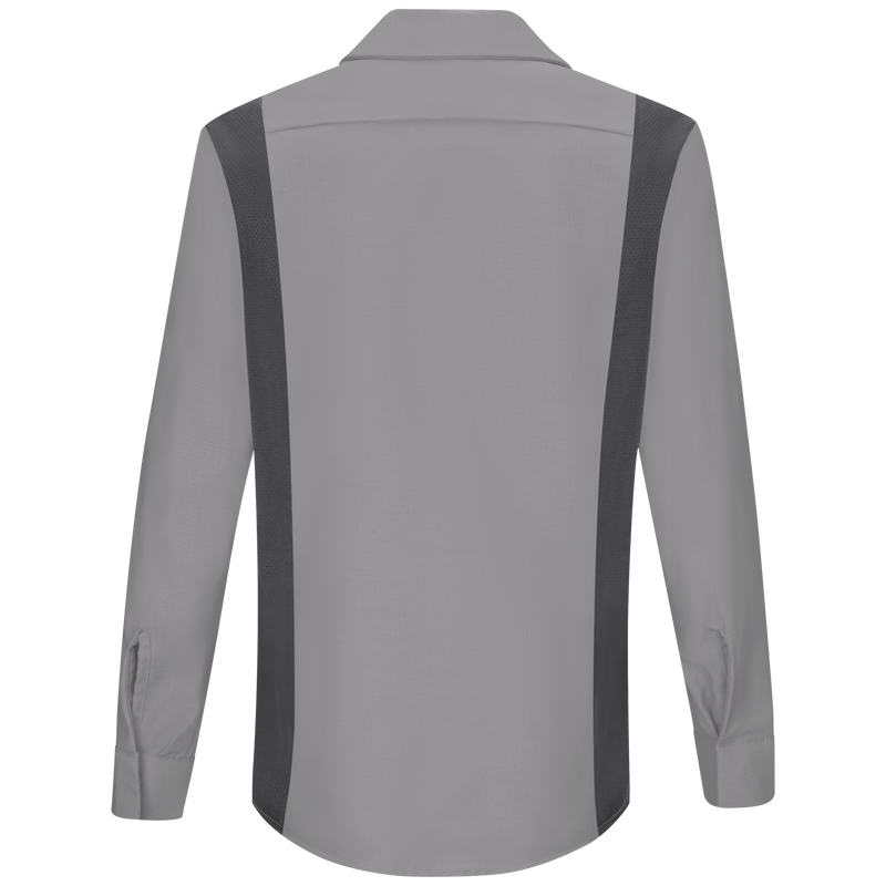 Women's Long Sleeve Performance Plus Shop Shirt with OilBlok Technology image number 2
